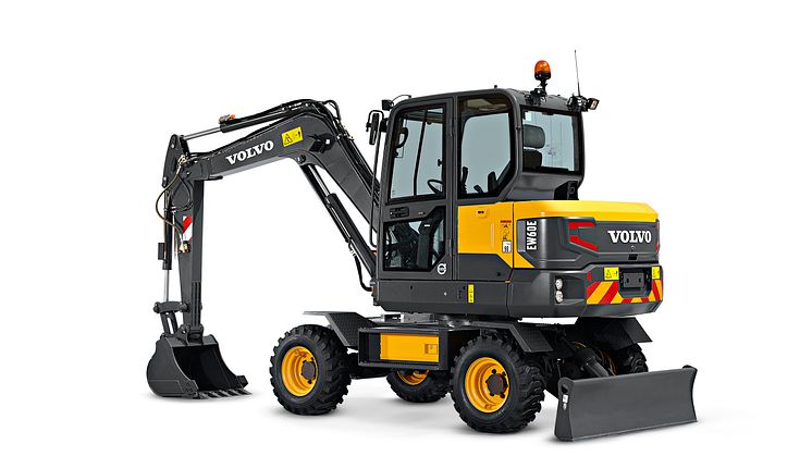 ​Volvo EW60E är rätt val för produktiva verksamheter
