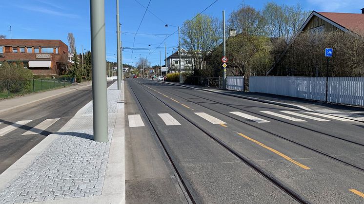 Grefsenveien ny trikketrasé - Storo