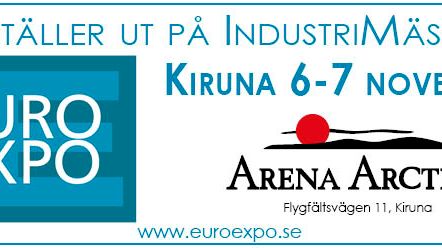Besök oss på Euroexpo i Kiruna 6-7 november!
