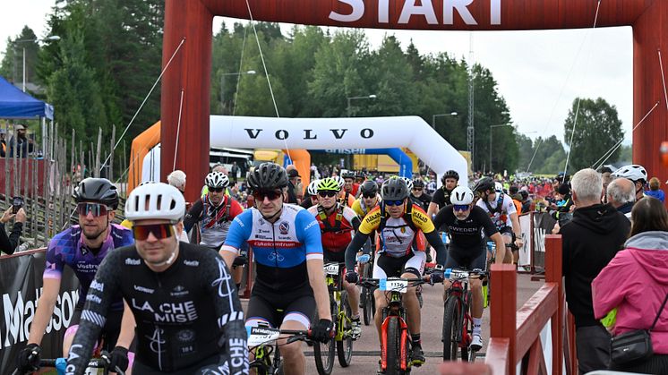 Start Cykelvasan Öppet Spår 2024