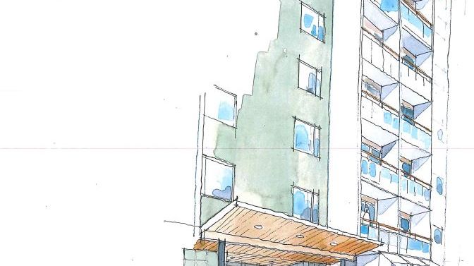 Gavlegårdarna har lämnat in en bygglovsansökan på hur vi skulle vilja göra fint på området Nordost, ett av miljonprogramsområdena i Gävle.