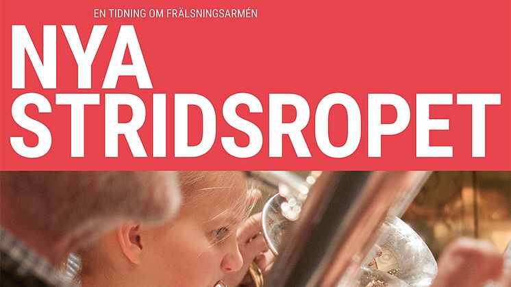 Frälsningsarmén släpper Nya Stridsropet på måndag 25 januari.