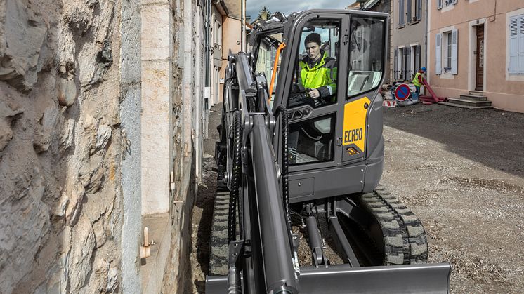 Volvo ECR50 - smidigt och säkert