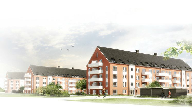​Allt klart för Riksbyggens hyreslägenheter i Lund