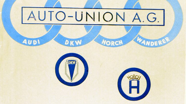 Reklame for Auto Union AG, grundlagt den 29. juni 1932