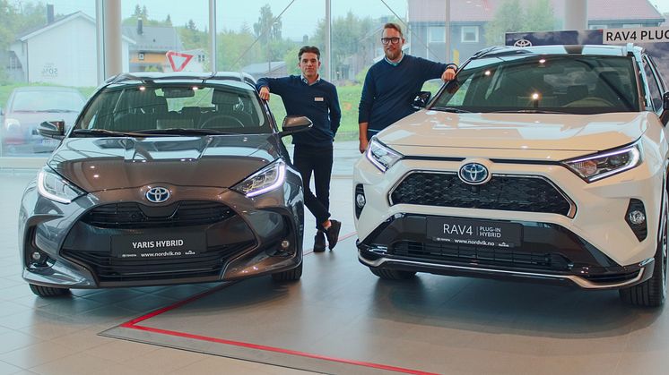 Helt nye RAV4 Plug-in Hybrid og Yaris Hybrid 