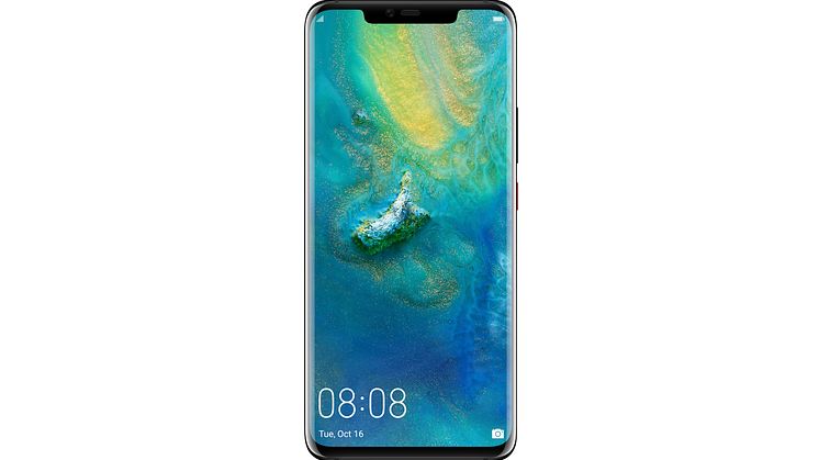 Mate 20 Pro_Black_Front_Unlock