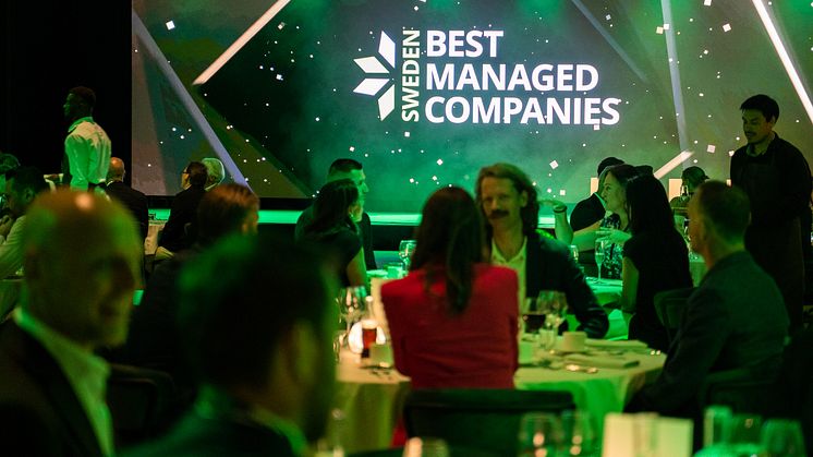 20 företag får utmärkelsen Sweden’s Best Managed Companies 2023