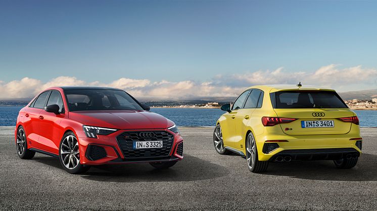 Ny generation af de sportslige Audi S3-modeller