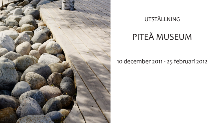 Sture Berglund ställer ut på Piteå museum 