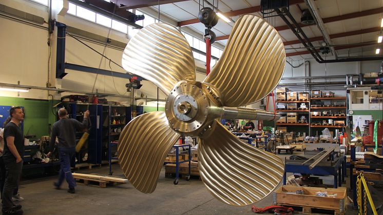 A hundred years of expertise, flexibility and swift delivery are the pillars of Hundested Propeller’s international success. Photo: PR.