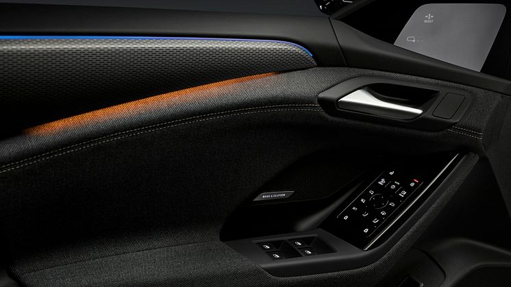 A6 e-tron kontrolpanel i førerdør
