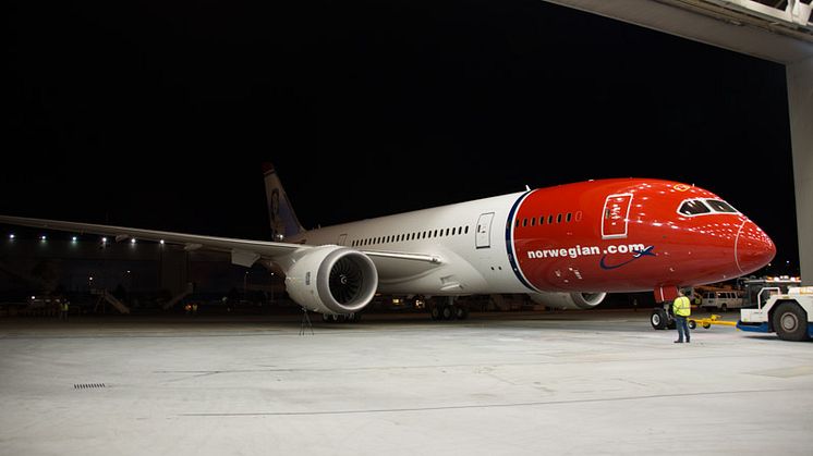 Norwegian will operate the 787 Dreamliner on European routes this summer 