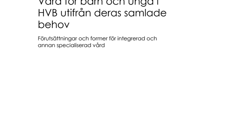Socialstyrelsen (2019) Vård för barn och unga utifrån deras samlade behov.pdf