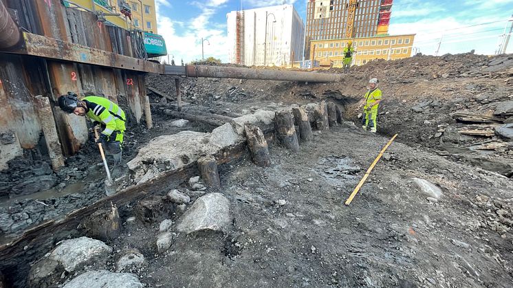 Röda bryggan utgrävningsplats
