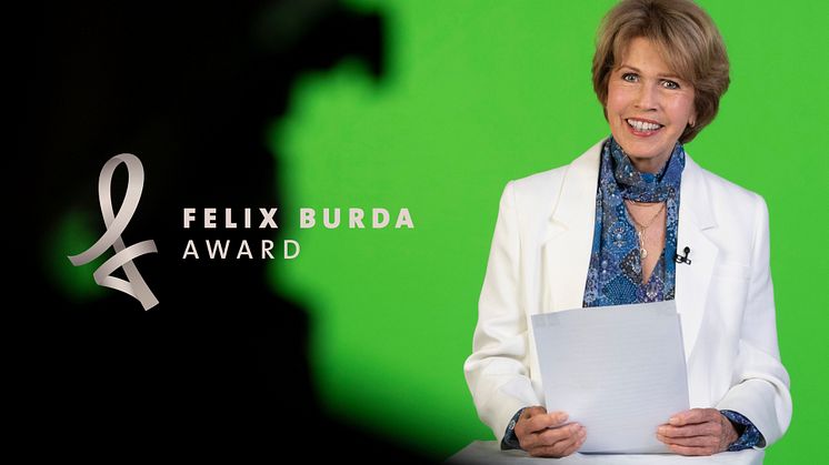 Christa Maar, Vorstand der Felix Burda Stiftung, begrüßt zum digitalen Felix Burda Award