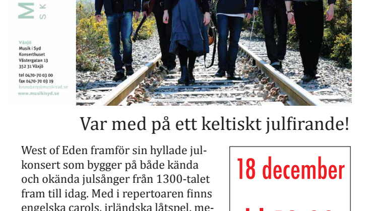 Var med på ett Keltiskt julfirande! 