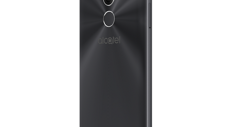 Alcatel 3X_Metallic Black_Back Right (with CE)