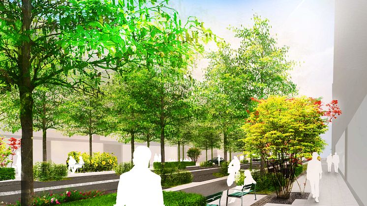 Pressinbjudan - Grön allé planeteras inför byggboom i Hyllie