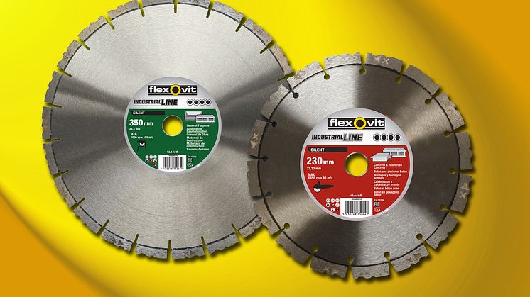 Flexovit Industrial Line Silent - Sortiment