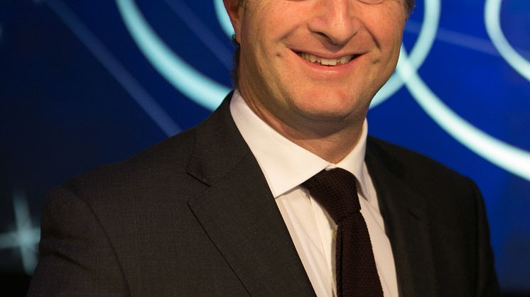 James Harding, BBC News. Hedersgäst på Stora Journalistprisets gala 2014. 