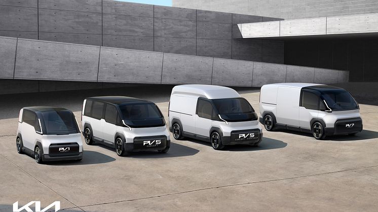 Kia lanserar ny fordonsklass: PBV – Platform Beyond Vehicle – på CES