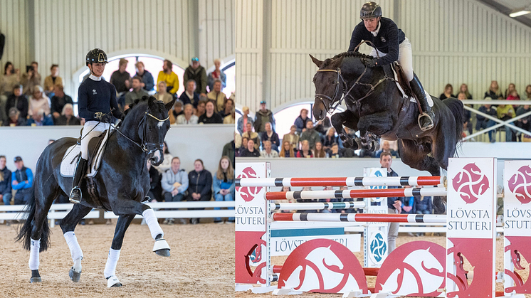 Racoon 1491 med Caroline Darcourt och Dom Perignon 1408 med Thomas Ryan.