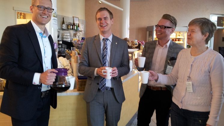 Lars Appelqvist talked about climate policy in the Riksdag