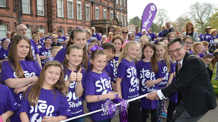​DJ Kev Seed joins survivors to take a Step Out for Stroke in Liverpool 