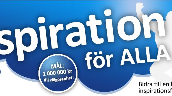 Mattias Lundberg gästtalar för välgörenhet på "Inspiration för alla" #umeå 