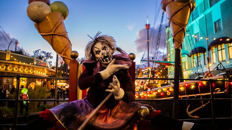 Liseberg girer opp til noen skremmende uker under Halloween. Foto: Stefan Karlberg  