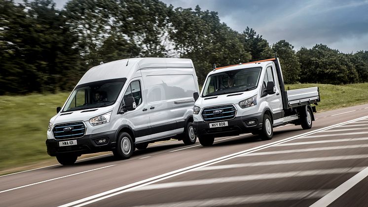 Nya Ford E-Transit, Sverige-aktuell våren 2022