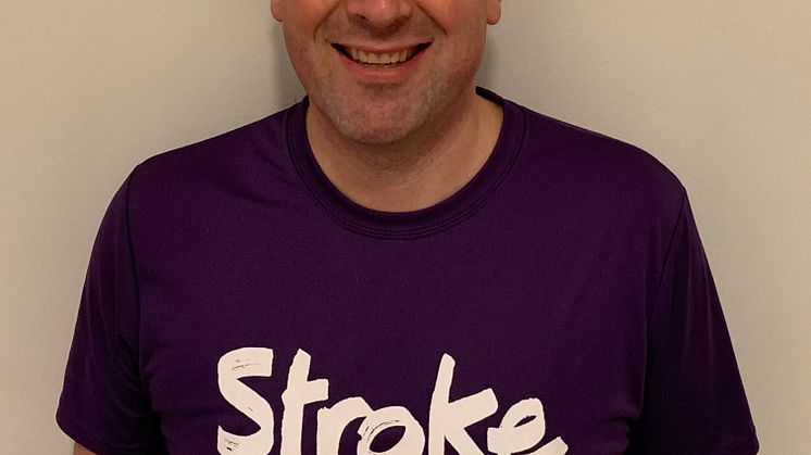 ​Hale stroke survivor joins the resolution for the Stroke Association