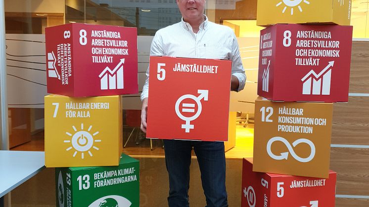 Jonas Larsson och FN:s globala hållbarhetsmål
