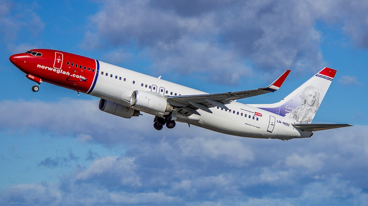New flight with Norwegian from Israel