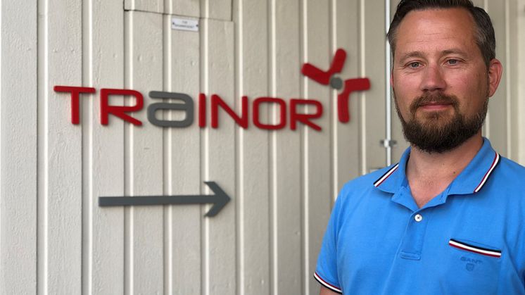 Stian Martinsen i Trainor ser frem til å samarbeide med svenske STF om digital opplæring.  Foto: Trainor 