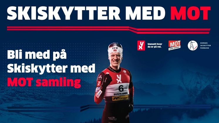 Meld deg på Skiskytter med MOT samling i Holmenkollen 10.-12. juni