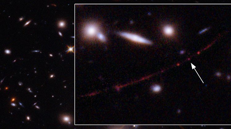 Earendel genom Hubble-teleskopet