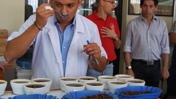 Koppning - kaffets smaktest
