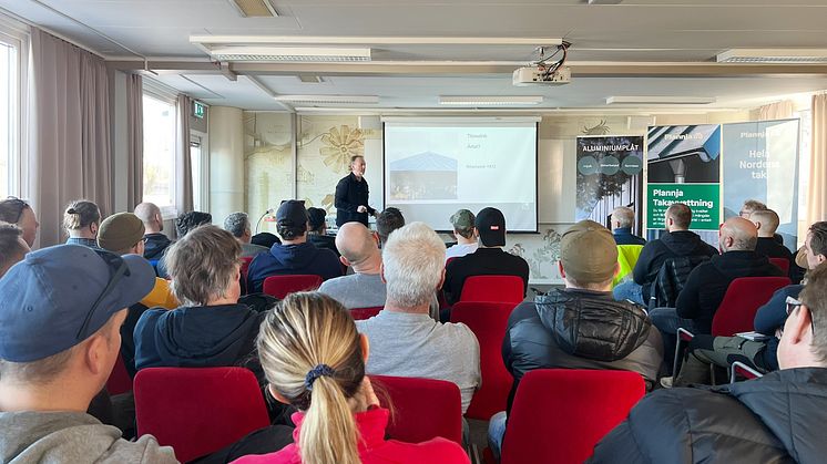 Utbildar om aluminium: Kunskap är inte tungt att bära