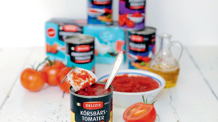 Italienska premiumtomater från Delizie 