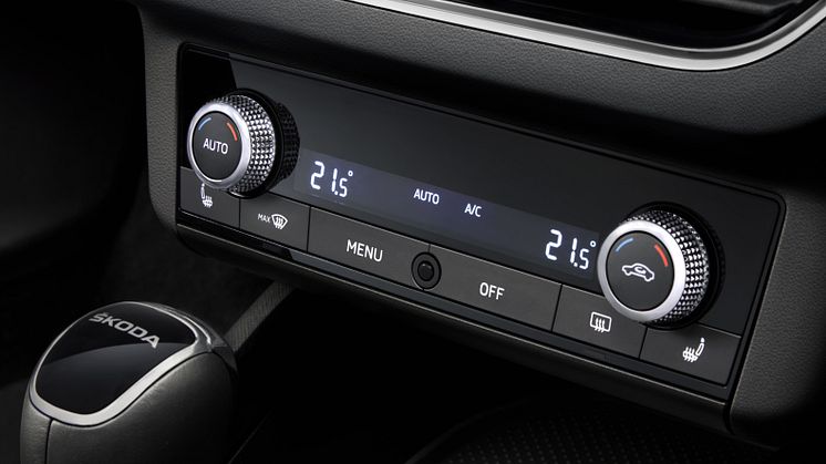 ŠKODA SCALA interiør