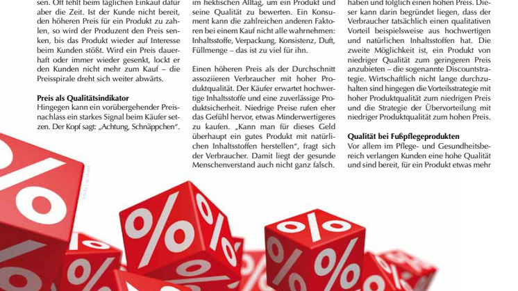 Preissignale richtig einsetzen: Der Preis ist heiß!