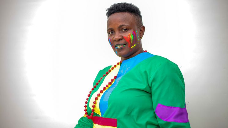 Kowa Tigs from Rainbow Riots Uganda. Photo by Rainbow Riots