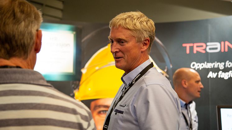 Trond Løfqvist i Trainor gleder seg til faglig engasjement og gode diskusjoner under årets fagsamling for energibransjen. Her fra fjorårets samling. Foto: Trainor