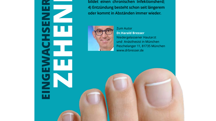 Eingewachsene Zehennägel