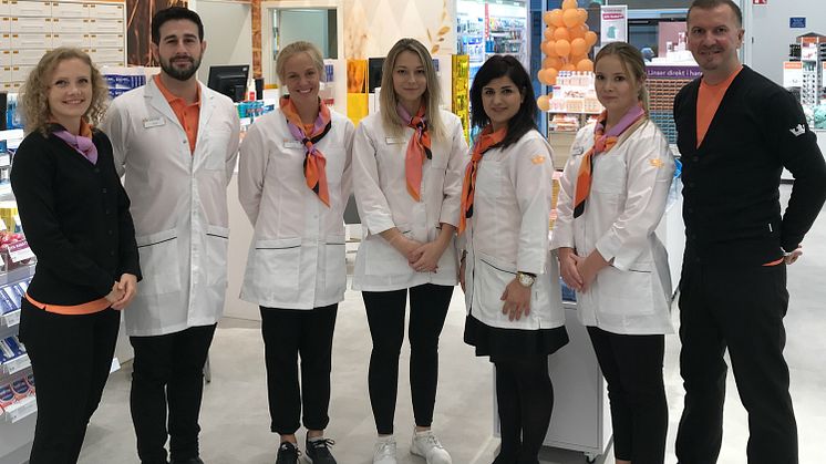Kronans Apotek öppnar nytt i Mölndal galleria