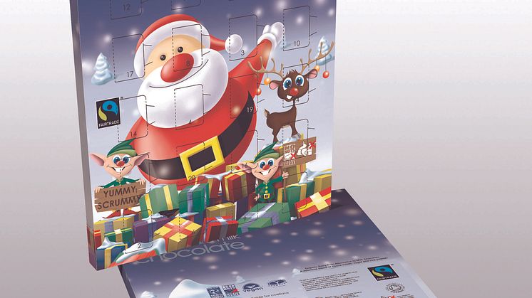 Äntligen en chokladkalender för mjölkallergiker!