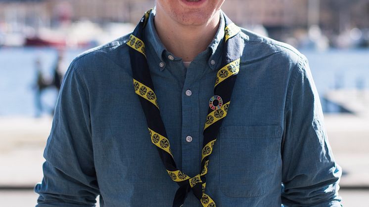 Kompassrosstipendiat 2018, Julius Kramer, Foto: Nathalie Malic/Stiftelsen Ungt Ledarskap