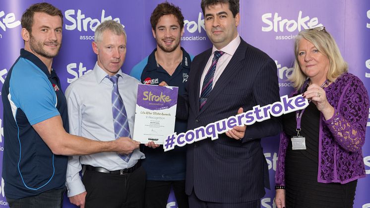 Oldham stroke survivor and volunteer receives regional recognition